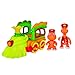 Dino Train Deluxe Train Engine with Buddy & Mr. Conductor Vehicle