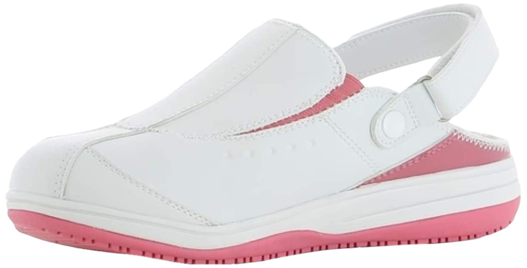 Oxypas Ladies Iris Safety Shoes, Pink UK 6,5 EU 40