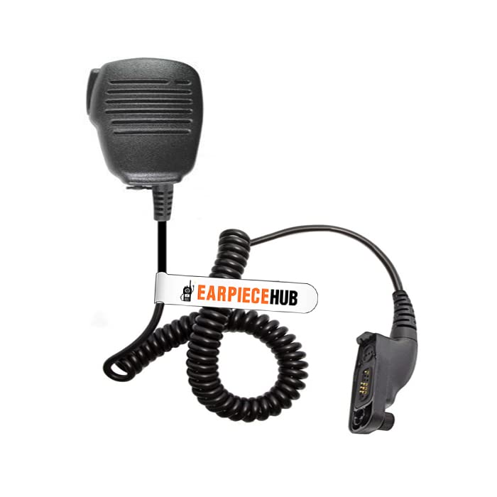 Earpiece Hub Speaker Mic for Motorola Multi Pin DP3400 DP3401 DP3600 DP3601 DP4400 DP4600 DP4800 DP4801 DGP4150 XIRP8200 Two Way Radio…
