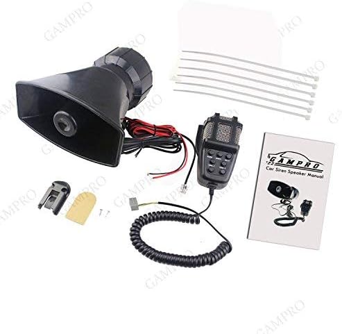gampro car siren speaker