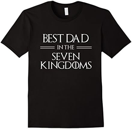 Mens Best Dad in the Seven Kingdoms XL Black