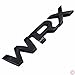 PartsTo Matte Black Rear Trunk Side Fender Dash WRX Emblem Badge Decal Plate for Subaru Impreza STi 2015 2016 2017