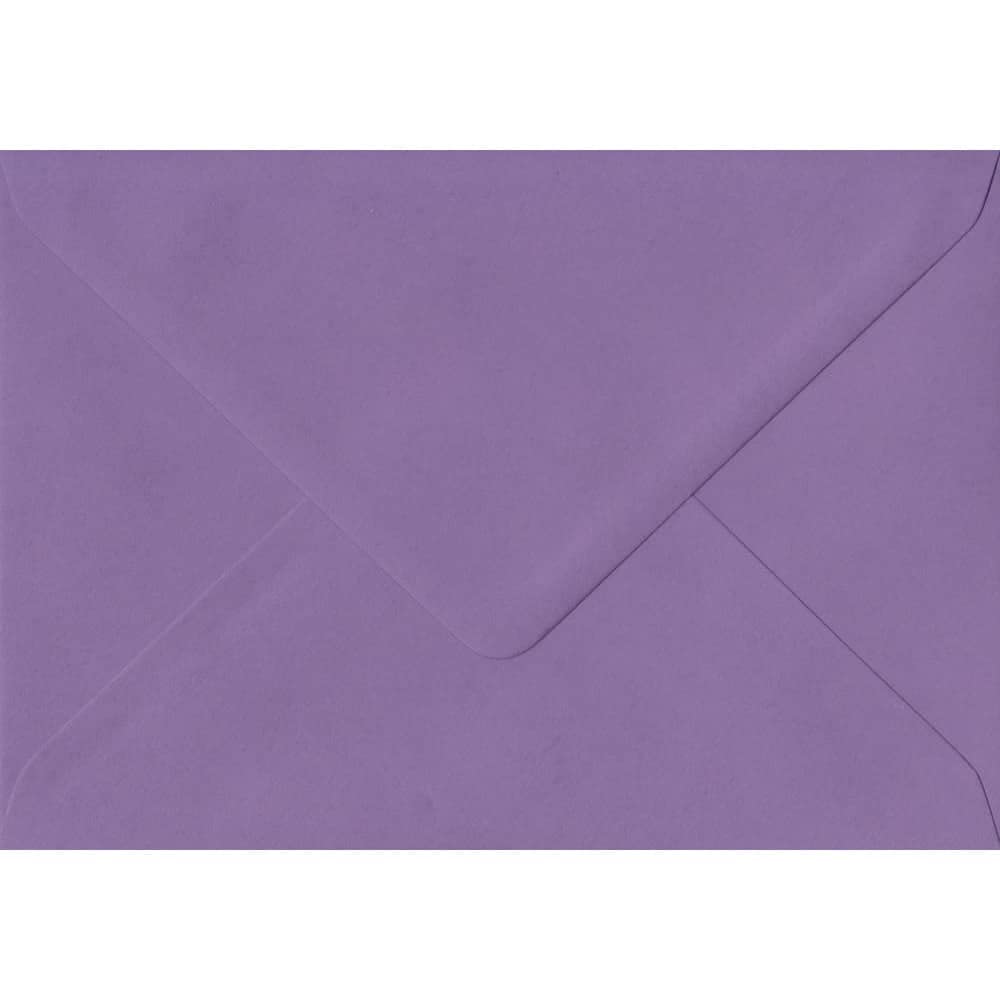 C5 Purple C5 Coloured Envelopes for A5 Greeting Cards Wedding Invitation Crafts 162x229mm- Pack of 10 envelopes (Purple)