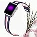 Haveda Sport Bands Compatible for Apple Watch 38mm/40mm, Soft Silicone Wristbands for Apple Watch, iWatch Series 4/3/2/1, Women Men Kids 38mm/40mm S/M Blue/Pink
