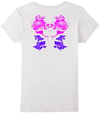 Womens Pink and Purple Fairy Wings Shirt Gothis wing tee Large White