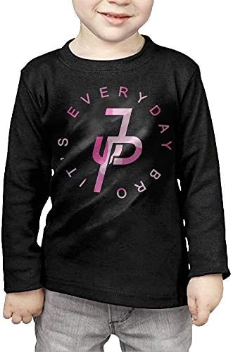 Kids Jake Paul JP Shirts Cotton Tee Shirt Long Sleeve X Tshirt Outfit Clothes T Shirts for Toddler Boys Girls Logan Paul