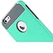 iPhone 6s Case, Lumsing iPhone 6 Hybrid High Impact Double Layer Armor Defender Case Protective Cover for Apple iPhone 6 (4.7 inch Screen) with Screen Protector (2 in 1/Mint Green-Grey)