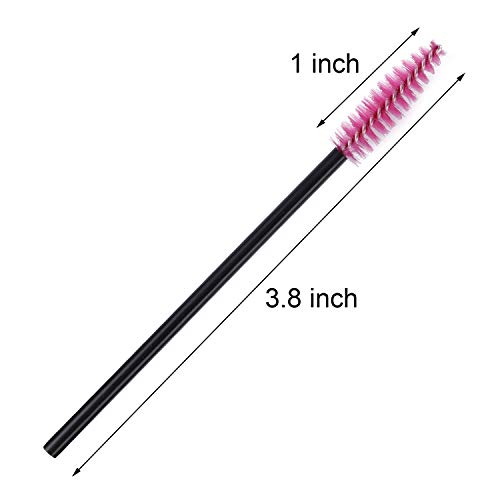 200 Disposable Mascara Wand Eyebrow Brushes Spoolies Applicator for