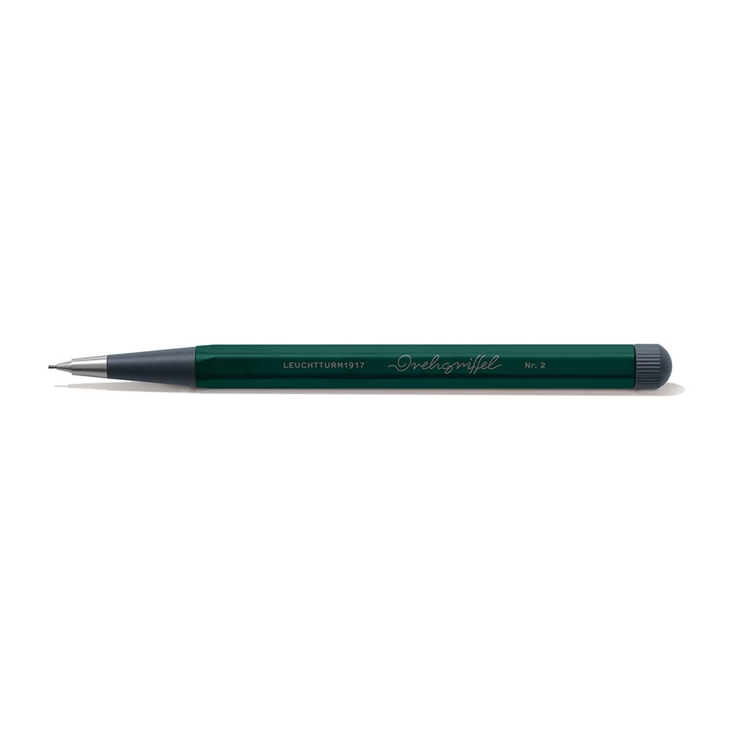 LEUCHTTURM1917 367284 Drehgriffel Nr. 2, Forest Green - Pencil
