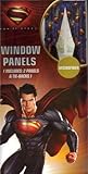 Superman Man of Steel Window Panels Curtains Drapes, Set of 2