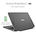 ASUS Transformer Book T101HA-C4-GR 10.1-Inch 2 in 1 Touchscreen Laptop (Quad-Core Z8350, 4GB RAM, 64GB SSD, Windows 10, Grey)