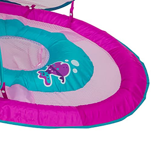 SwimWays Baby Spring Float Sun Canopy Pink Fish Pricepulse