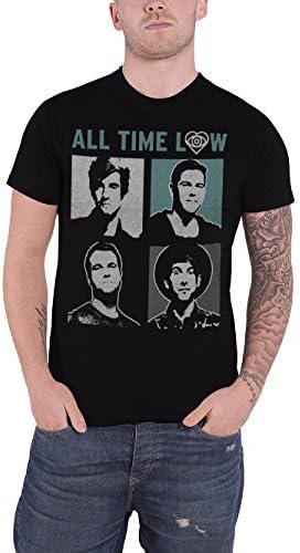 All Time Low Runaways Official Mens New Black T Shirt