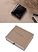 FlyHawk RFID Blocking Genuine Leather Wallets for Men Biford Mini&Slim Size Wallet