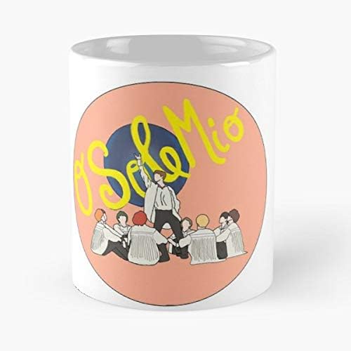 Sf9 O Sole Mio Kpop Neoz Coffee Mugs Unique Ceramic Novelty Cup