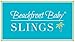 Beachfront Baby - Versatile Water & Warm Weather Ring Sling Baby Carrier | Made in USA with Safety Tested Fabric & Aluminum Rings | Lightweight, Quick Dry & Breathable (Caribbean Blue, One Size)