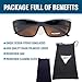 BLUE CUT Fit Over Polarized Sunglasses Solar Shield Sunglasses To Wear Over Glasses