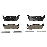 Wagner Severe Duty SX932 Semi-Metallic Disc Pad Set Includes Installation Hardware, Rear