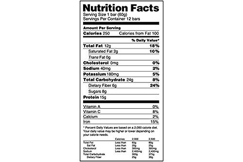 Blake's Seed Based Protein Bar, Mango Lemon, Allergy Friendly, Plant Protein, Vegan, Nut Free, Gluten Free, Dairy Free, Soy Free, Egg Free, Non GMO, 2.1oz (12 Bars) - Thumbnail 4
