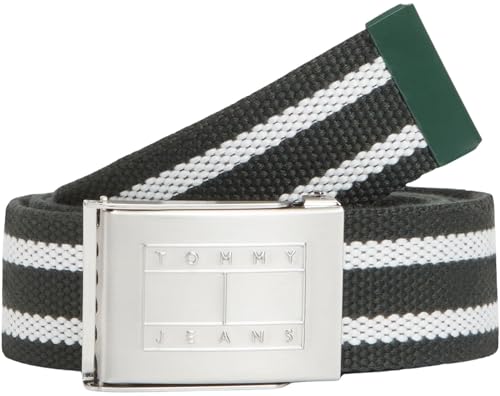 Herren Gürtel Ryan Stripe Webbing aus Gurtband, Mehrfarbig (Shadow Pine), 80 cm