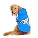 Large Dog Hoodies,Rdc Pet Apparel, Fleece Adidog Basic Hoodie Sweater, Cotton Jacket Sweat shirt Coat from 3XL to 9XL (9XL, Blue)