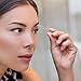 Regine Switzerland Splinter Tweezers – Professional Tweezer with Precision Point Needle Nose for Splinter, Ingrown Hair & Glass Extraction – Stainless Steel Sharp Tool for Men & Women – Silver