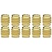 SNUG Fasteners (SNG870) Ten (10) #8-32 Brass Knife Threaded Inserts for Wood | .375