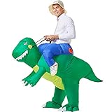 YEAHBEER Inflatable Dinosaur Costume T-Rex Fancy