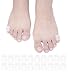 JKcare Pinky Toe Sleeves Gel Corn Cushion Pads 10 Pairs/20 Pack Toe Protectors for Blister, Corn, Nail Issue, Reduce Friction (Toe Sleeves)