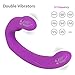 Smooth Surfaces Vibrs Adult Toys Strapless Strapon Vibrs Erotic Remote Control Strapon Lesbian Double Ended Big Adult uring Toys for Woman,Model A PAW