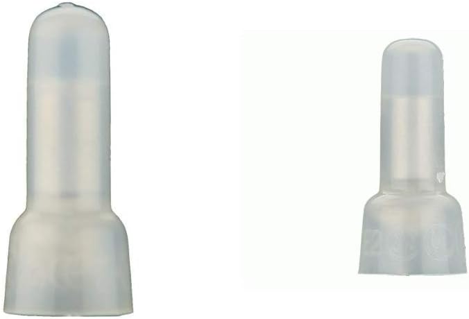 Install Bay CC2218 Crimp Cap Nylon Connector 22/18 Gauge (100-Pack) & Install Bay CCL1614 Crimp Cap Nylon Connector 16/14 Gauge Long Neck -100-Pack