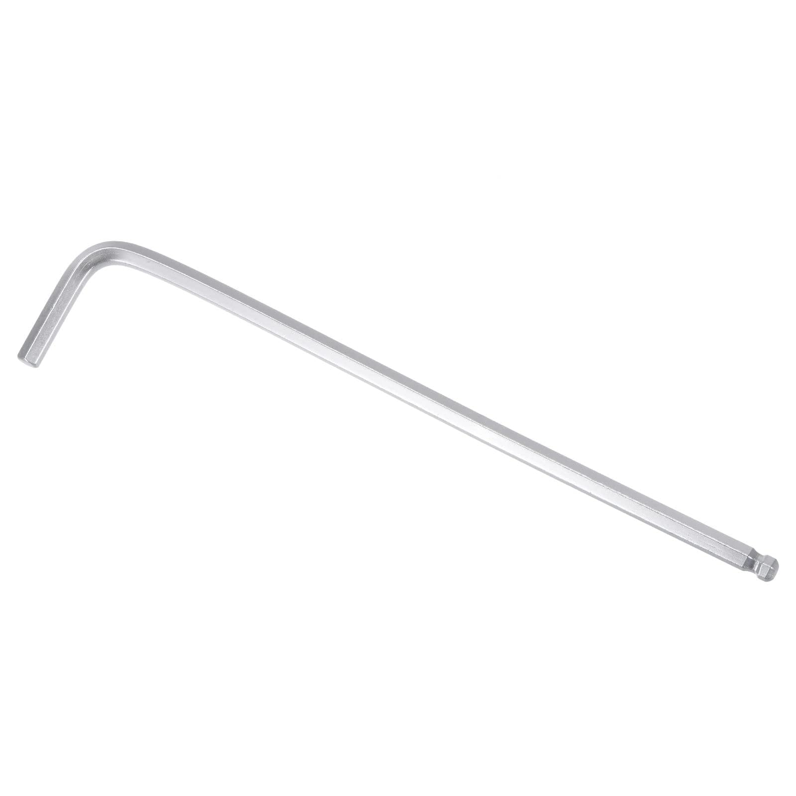 TOP-VIGOR 1Pcs 3/16" Ball End Hex Key Wrench, L Shaped Long Arm Allen Key for Household DIY, Professional Machine Repairing, CR-V