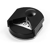 Rayson CRP4MMBK-US Corner Rounder Punch, 4mm Corner Cutter Tool, Black