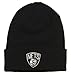 Adidas Brooklyn Nets Black Cuff Beanie Hat - NBA Knit Basic Cuffed Cap