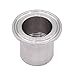 DERNORD Sanitary Female Threaded Pipe Fitting to 1.5 Inch TRI CLAMP (OD 50.5mm Ferrule) (Pipe Size: 1