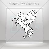 Sticker Decal Horse Pegasus Decoration Motorbike Bicycle Vehicle ATV car Laptop Garage 0500 KR35X
