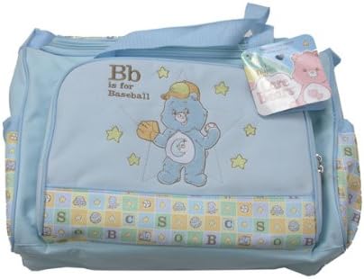baby blue diaper bag