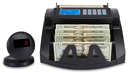 ZZap NC20i Bill Counter & Counterfeit Detector - Money Cash Currency Machine - Thumbnail 3