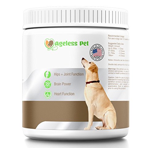 Ageless pet - joint, heart and brain health supplement for dogs -…