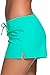 FIYOTE Women Plus Size Pants Swimwear Swimsuit Stretch Mini Boardshort A Green Small