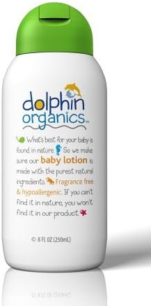 Dolphin Organics Hypoallergenic Fragrance Free Lotion, 8 Fl Oz by Dolphin Organics