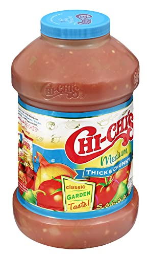 CHI-CHI’S THICK AND CHUNKY SALSA MEDIUM, 60 OUNCE