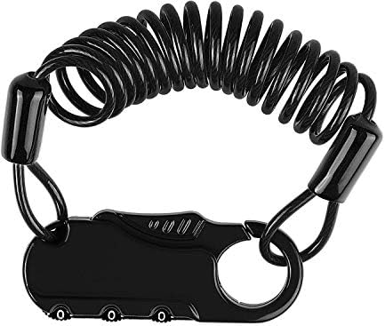 Motoboy 自転車ロック 鍵 ワイヤーロック ロードバイク 3桁 パスワード自由設定 ベビーカー バイク サドルロック 軽量 携帯便利 盗難防止 頑丈 四つ色 防水 カギ不要