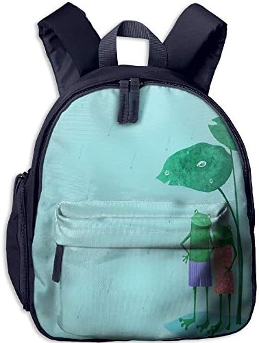 The Shelter of Frog Couple Kid and Toddler Student Backpack School Bag Super Bookbag