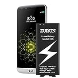 LG G5 Battery ZURUN 3300mAh Replacement Battery Li-ion for LG G5 BL-42D1F US992 VS987 LS992 H820 H830 H845 Dual H850 H858 Spare Battery [2 Year Warranty]