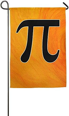 Pi Symbol Printing Garden Flag