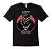Mens Marvel Black Panther Movie Retro Circle Portrait T-Shirt Large Black