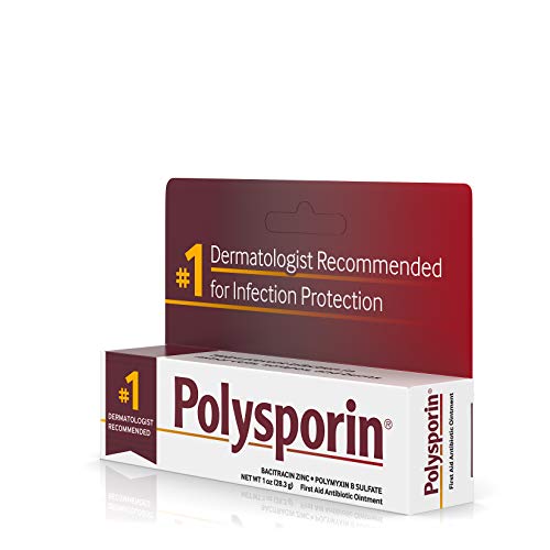 Polysporin First Aid Topical Antibiotic Ointment With Bacitracin Zinc