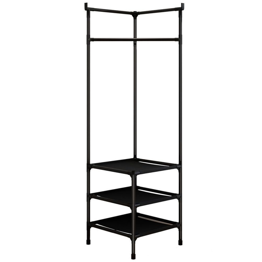 TOPBATHY Garment Rack Coat Stand Handbags Hanger Scarves Clothes Stand Metal Rack Bedroom Storage