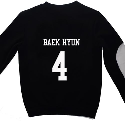 EXO hoodie miracle in December sweater SBS costume with kerchief+glove Black